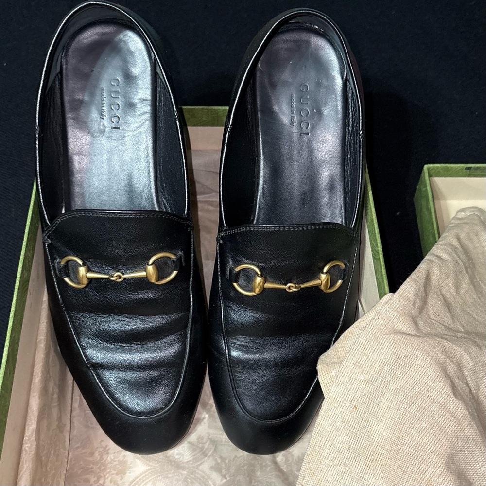 Gucci Women's Brixton Collapsible Apron Toe